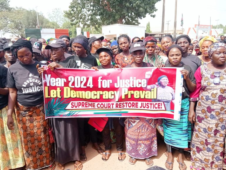 Nasarawa’s Sorrowful Christmas: Women Protest, Yearn for Mandate Redemption