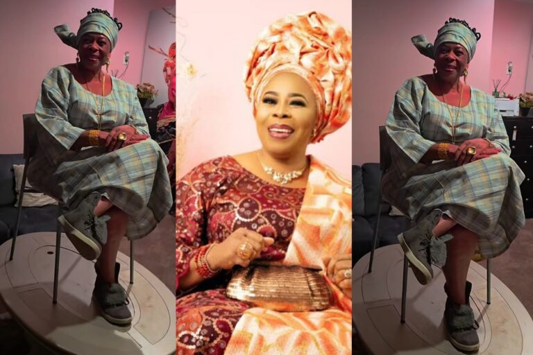 “Mummy E Bole!” — Veteran Actress Toyin Adewale Joins Nicki Minaj Pose Challenge
