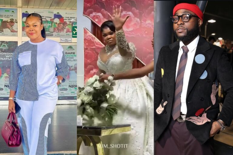“Film am well well” — Ruby Ojiakor Delighted as Davido Reposts Her Viral Wedding Clip
