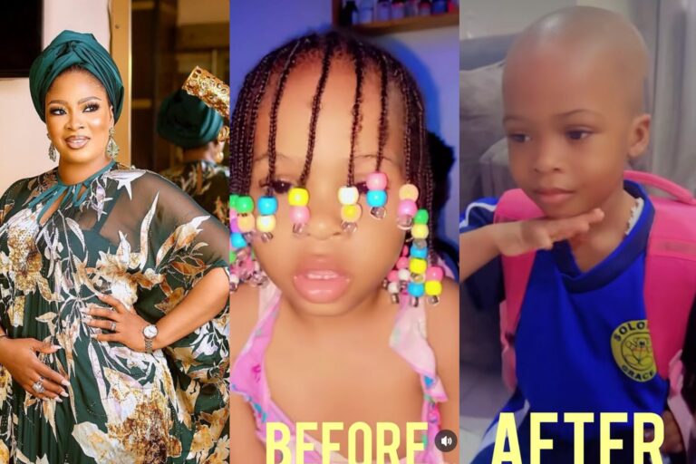 “We Need to Talk to Prophetesses” – Bidemi Kosoko Questions Hair‑Shaving Timing for Girls