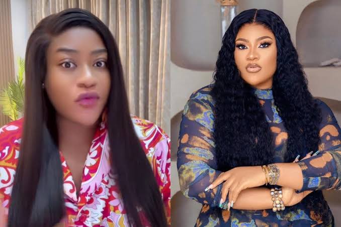 “Ask Your Parents?” — Nkechi Blessing Challenges Ruth Kadiri After Spotting Her Lookalike