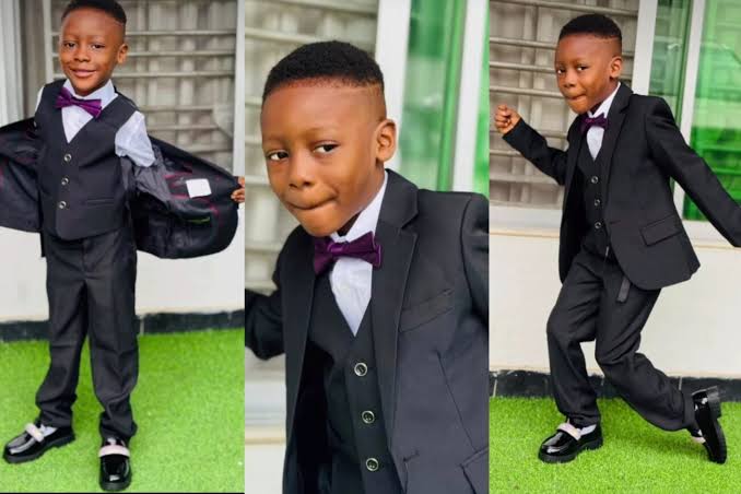 “Poco Lee Take Note!” — Omowunmi Ajiboye Celebrates Son’s Nursery Graduation with Dance Moves