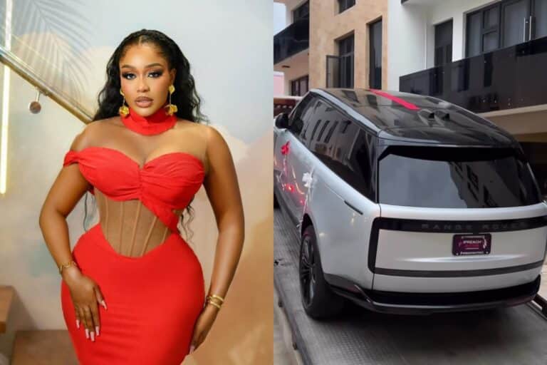 Uche Montana Spoils Herself with Yet Another Brand-New Range Rover