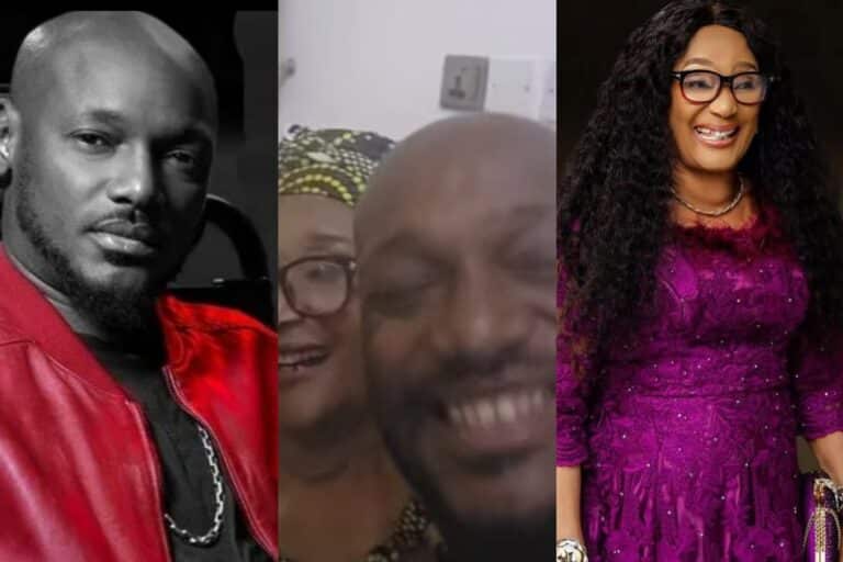 2Baba Sweetly Celebrates Mother as She Turns 70