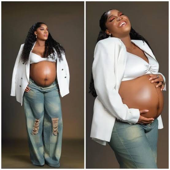BBNaija’s Lucy Edet Reflects on Her Motherhood Journey as She Shares Stunning Maternity Shoot Photos