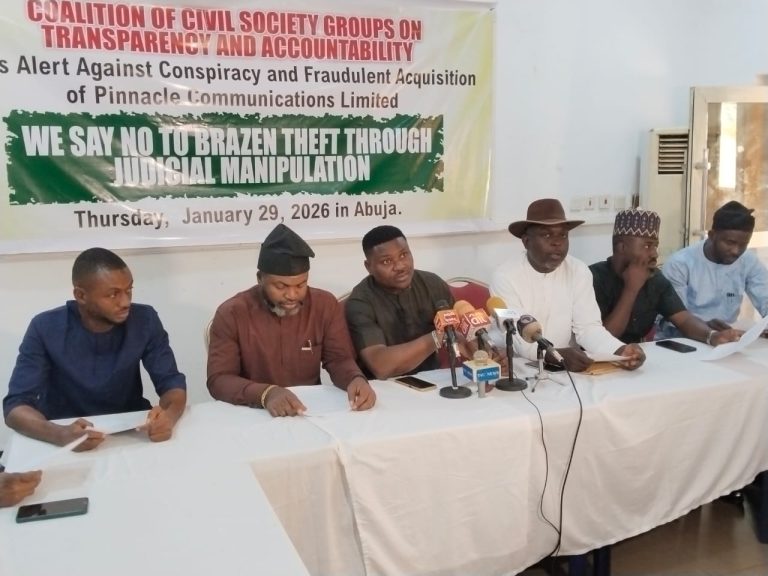 Coalition Moves to Avert the Fraudulent Takeover of Pinnacle Communications.