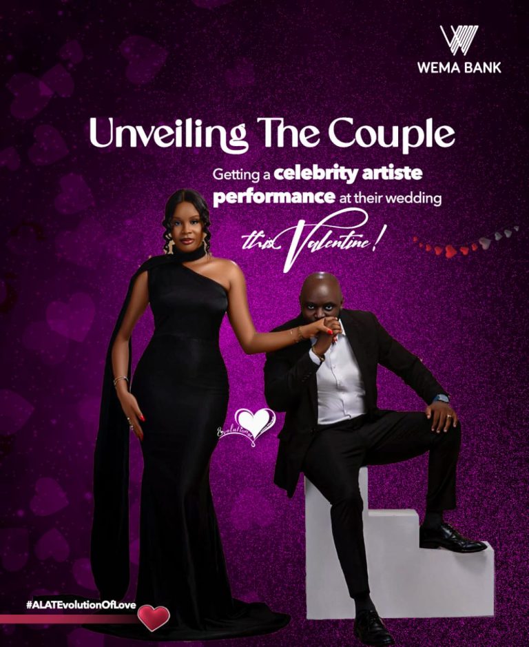 WEMA BANK SET TO SPONSOR CELEBRITY PERFORMANCE AT COUPLE’S WEDDING