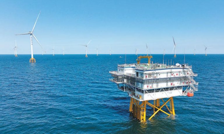 China’s deepest offshore wind farm starts full-capacity grid operation