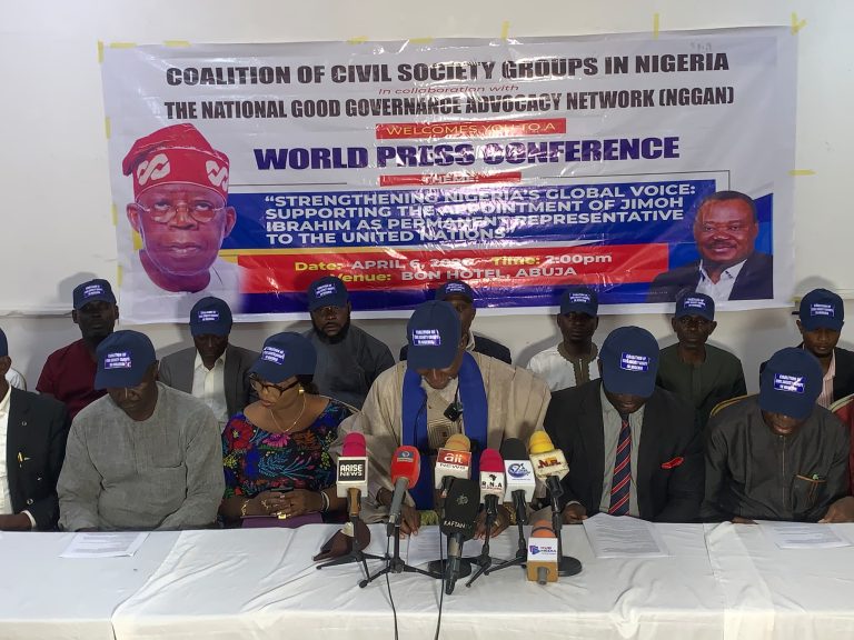 Coalition of Civil Society Groups in Nigeria, 360 other groups hail Jimoh Ibrahim’s appointment as super envoy
