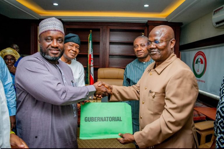 Senator Bwacha Submits PDP Gubernatorial Nomination Form, Declares Intent to Lead Taraba